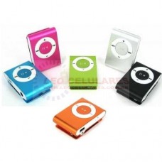 MP3 MINI PLAYER TELA LCD FM ENTRADA MICRO SD 32GB SHUFLLE CLIP